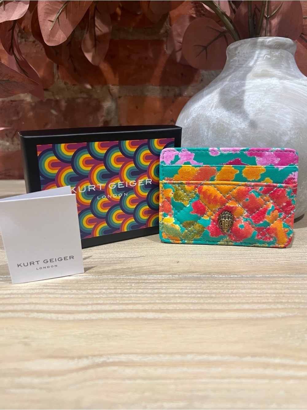 NIB Kurt Geiger Kensington Card Holder